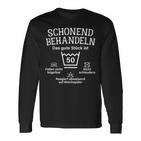 Schonend Treateln 50Th Birthday Das Gute Stück Ist Fifty Langarmshirts