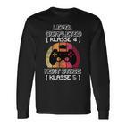 School Gymnasium 5Th Class Gaming Stage Langarmshirts