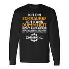 Schrauber Car Mechanic Mechatronics Langarmshirts