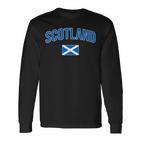 Scotland Flag Of Scotland Classic Langarmshirts