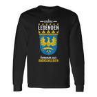 Silesia Upper Silesia Polska Flag Langarmshirts