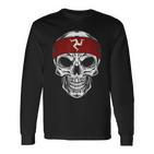 Skull Isle Of Man Langarmshirts