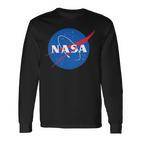 Small Nasa Logo Langarmshirts