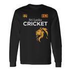 Sri Lanka Cricket Perfect For Lanka Cricket Fans Langarmshirts