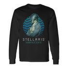 Stellaris Dolph Sci-Fi Strategy Game Dolphin Langarmshirts