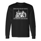 Steyr Oldtimer Traktor Fan Langarmshirts