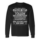 Super Chef Ich Bin Ein Stolzer Chefon Tollen Mitarbeitern Langarmshirts