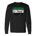 Syria Flag Ich Bin Stolz Auf Mein Land Langarmshirts