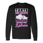 Tante And Niece Best Friends For Life Langarmshirts