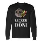 Tasty Döni Sad Hamster Meme Langarmshirts