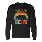 Team Bear Ich Wählle Den Bären Langarmshirts