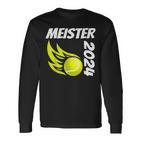 Team Club Tennis Meister 2024 Climber Fan Trainer Langarmshirts