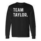 Team Taylor Langarmshirts