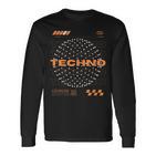 Techno Orb Edm Rave Langarmshirts