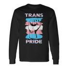 Transgender Pride Flag Trans Pride Langarmshirts