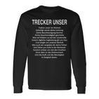 Trecke Unser Lustig Farmer Langarmshirts