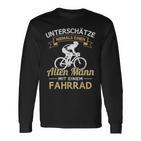 Underschatz Niemals Einen Old Mann Mit Einem Cycling Langarmshirts