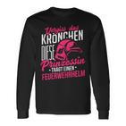 Vergiss Krönchen Princess Fireman Helmet Langarmshirts