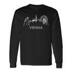 Vienna Skyline Langarmshirts