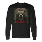 Vikingalhalla Berserker Bearikingsegvisir Langarmshirts