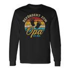 Vintage Retro Bördert Zum Opa 2024 Langarmshirts