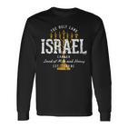 Vintage Style Retro Israel S Langarmshirts