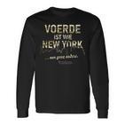 Voerde Ist Wie New York Nur Ganz Andersoerde Langarmshirts