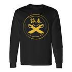 Wing Chun Knife S Langarmshirts