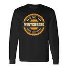 Winterberg Retro Logo City Cities Winterberg Langarmshirts