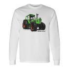 Alter Deutz Tractor Gray Langarmshirts