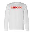 Amore Cute Italian Langarmshirts