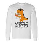 Aperollin' Aperolo Saufus Rex Summer Drinks Langarmshirts