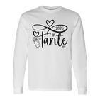 Bald Tante Werdende Tante Future Tante Tante 2025 Langarmshirts