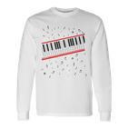 Beat It Piano Langarmshirts