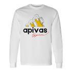 Bier Apivas Lustiges Russisches Langarmshirts