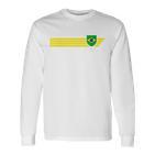 Brazil Seleção Fan Jersey Blue Langarmshirts