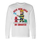 Children's Aus Dem Weg Grosser Bruder Im Einatz Fire Brigade German L Langarmshirts