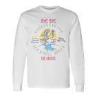 Children's Bye Bye Kindergarten Ich Rocke Jetzt Die Schule School Langarmshirts