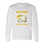 Children's Excavator Ich Werde Großer Bruder Langarmshirts