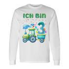 Children's Ich Bin 3 Jahre Alt Tractor Langarmshirts