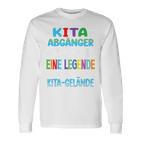 Children's Kita Abgänger 2024 Eine Legendeerlässt Das Kita Gelände Langarmshirts