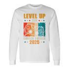 Children's Level Up Zum Großen Bruder 2025 Langarmshirts