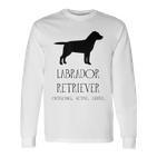 Cute Labrador Retriever Dog Lover Langarmshirts