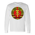 Ddr Flag Hammer And Compass Idea Langarmshirts