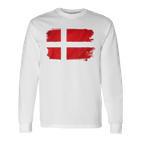 Denmark Flag Denmark Denmark Denmark S Langarmshirts