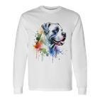 Dogo Argentino Langarmshirts