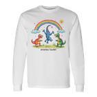 Ehrenlos Saufen X Excessiver Alkoholkonsum Dino Drawing Langarmshirts