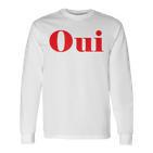 Oui France Paris Langarmshirts