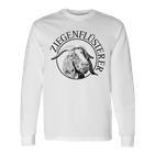 Goat Whisperer Burenziegen Goat Boyfriend Langarmshirts