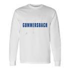 Gummersbach Handball Team Club Fan Nrw Blue Blue Langarmshirts